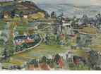 View of Hollywood Hills<br><small>Donna Schuster