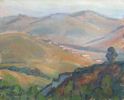 View of Hollywood Hills <br><SMALL>Donna Schuster