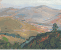 View of Hollywood Hills <br><SMALL>Donna Schuster