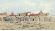View of Mission San Juan Capistrano<br><small>Elmer Wachtel