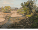 View to the Bridge, Arroyo Seco<br><small>Franz Bischoff
