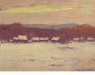 Village in the Snow, Canada<br>(adrx-37)<br><small>Arthur Dominique Rozaire