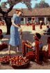 Village Scene <br><SMALL>(CB0782B)