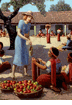 Village Scene <br><SMALL>(CB0782B)