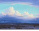 Wagon Crossing the Desert <br><SMALL>Clyde Forsythe</SMALL>