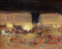 Madrid, Spain at Night from the Puerta del Sol<br><small>Alson Skinner Clark
