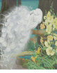 White Peacock and Fountain<br><small>Jessie Arms Botke