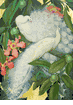 White Peacocks and Dillenia <br><small> Jessie Arms Botke