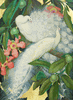 White Peacocks and Dillenia <br><small> Jessie Arms Botke