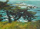 Windswept Cypress, Carmel Coast<br><small>Mary DeNeale Morgan
