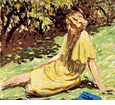 Woman in the Grass <br><small>(ERS23)
