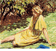 Woman in the Grass <br><small>(ERS23)