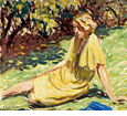 Woman in the Grass <br><small>(ERS23)