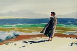 Woman on the Beach <SMALL> <br> Emil Kosa Jr.</SMALL>