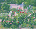 Woman Tending a Garden<br><small>Abel George Warshawsky