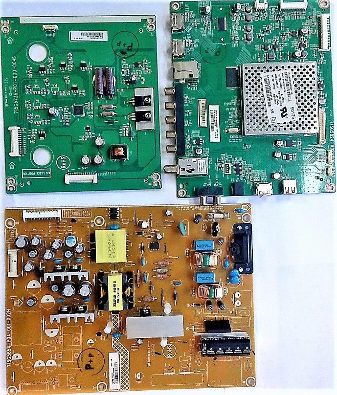 Vizio Tv Repair Kit C2410AC4 (TXDCB02K0570001) CU377XXA4 for E390IA1