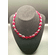 Lady An. Co. Jackie Red Collar Necklace