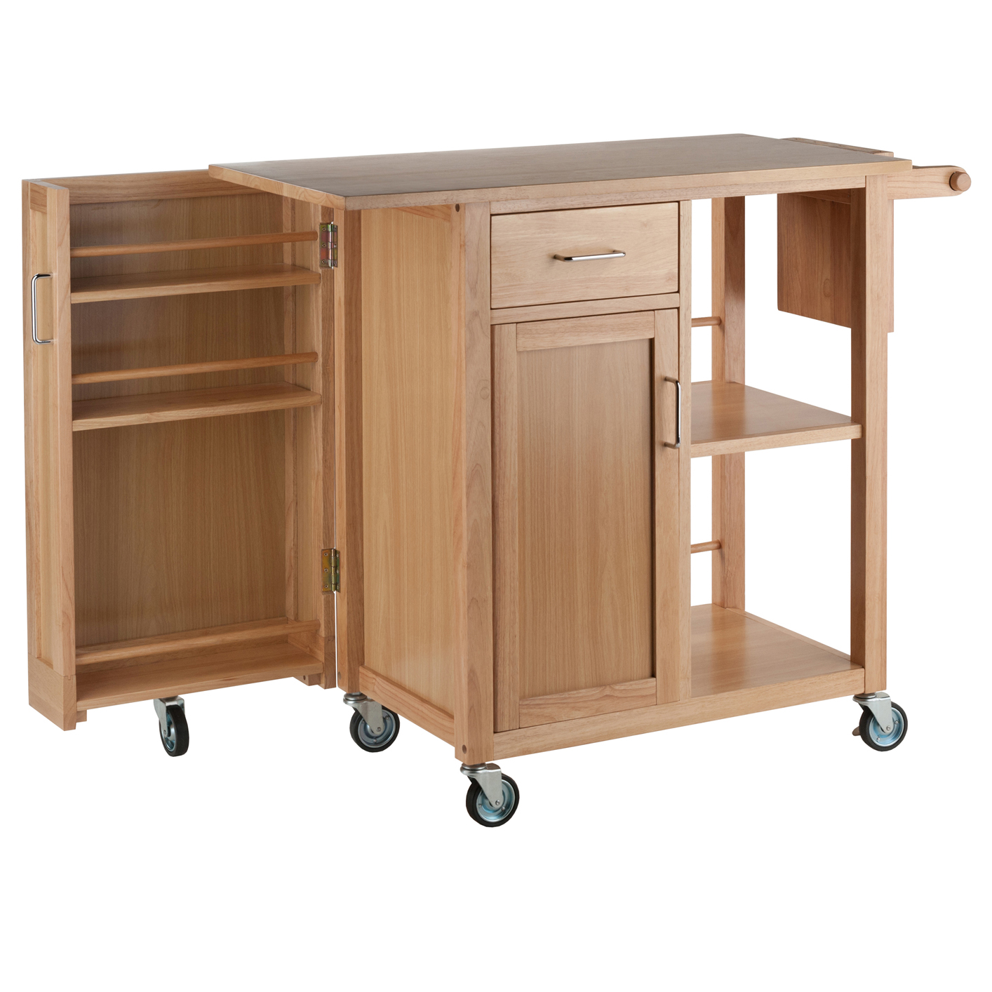 Douglas Natural Utility Kitchen Cart by Winsome Winsome