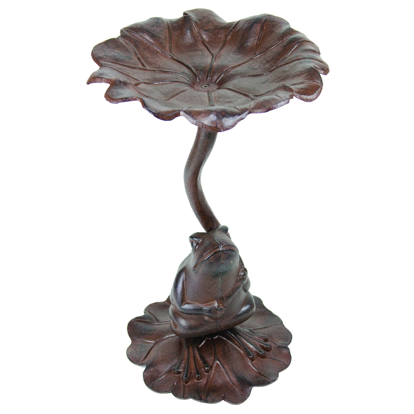 Frog Cast Iron Bird Bath Bird Baths & Feeders