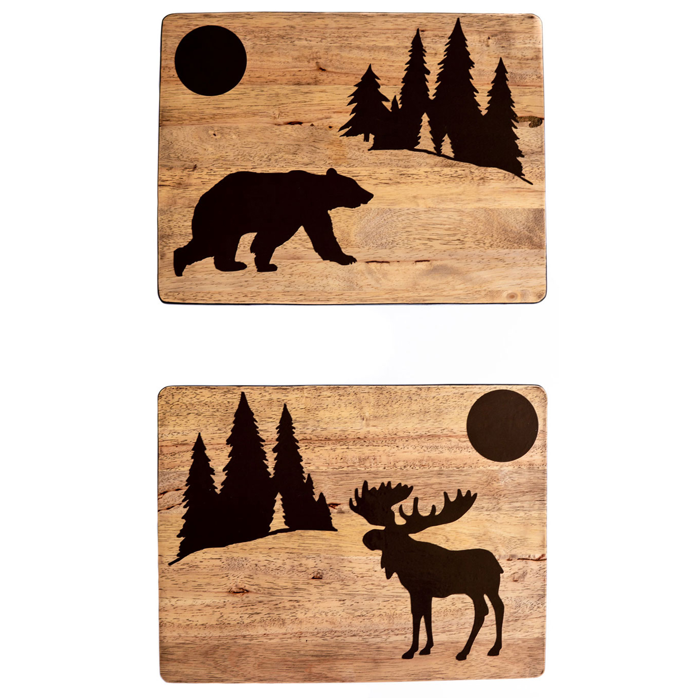 Moose and Bear TV Trays, Set of 2 by J. Thomas J. Thomas Products