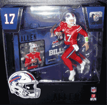 McFarlane NFL 2025 Wave 2 Josh Allen Buffalo Bills
