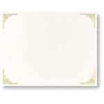 Corner Gold Foil Certificate Border Paper