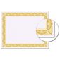Crown Gold Certificate Paper  Elegant Award Certificate Sheets (8.5" x 11")