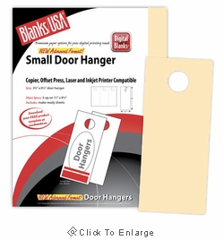 Ivory Small Door Hangers (3 Up)