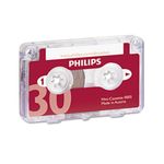 Philips 30 Minute Mini Cassette Tapes (3 Pack)