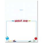School Tools "Great Job!" Photo Certificate Paper