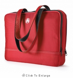 Sumo Red Women's Two Pocket Laptop Case