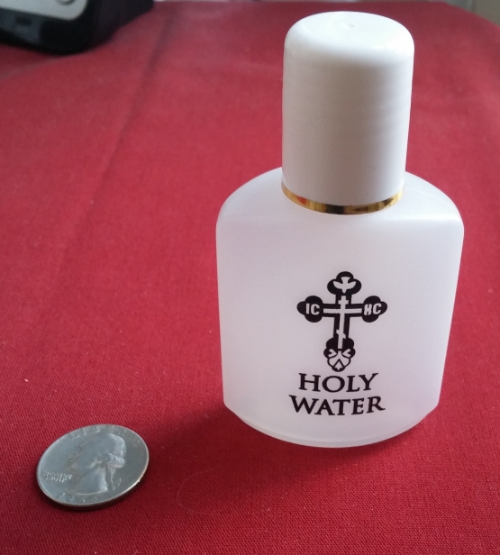 Eastern Orthodox Holy Water Bottle Container