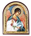 Guardian Angel - Gold Arched Orthodox Icon