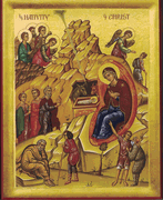 Orthodox Icon of the Nativity of the Lord (Christmas) - Large