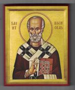 Orthodox Icon of St. Nicholas of Myra - Small