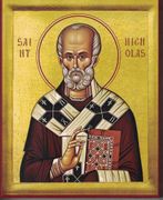Orthodox Icon of St. Nicholas of Myra - Large
