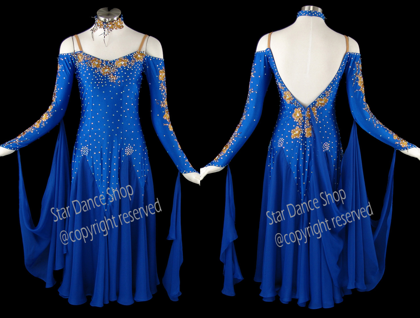 navy blue dance dress Off Shoulders Red Tulle Floor Length Prom Dress