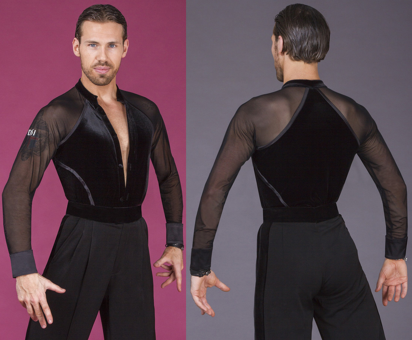 DSI 4022 Jonah Latin Dance Shirt