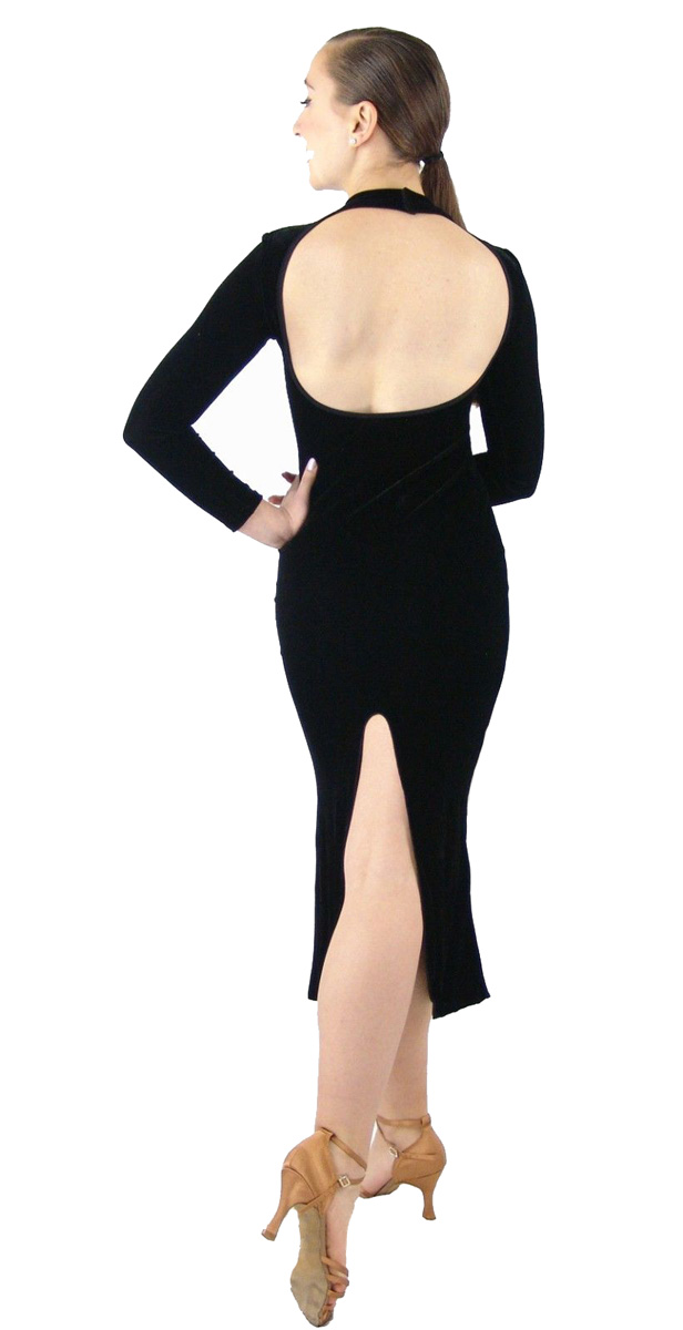 knee length dresses for ladies Corded Embroidery Sleeveless A Line Dress Black / 20 / F259361 main image 1