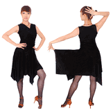 chinese dress ladies Let's Dance Mini Dress Black