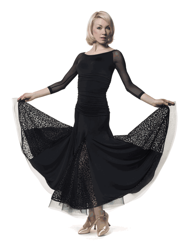 All Brands Plain Ballroom Smooth Dance Dress