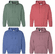 8 ounce heather colors hooded sweatshirts