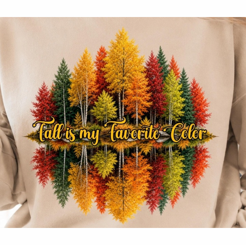 Add a design Fall is my favorite fall color