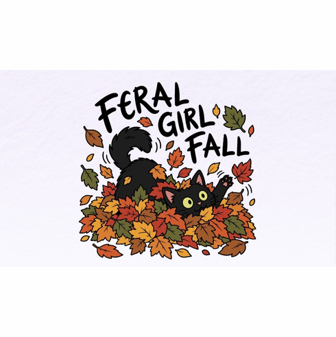 Add a design Feral Girl Fall