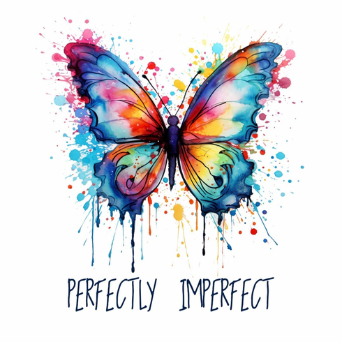 Add a design Perfectly Imperfect-Butterfly