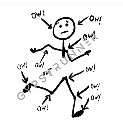 Add a design stick figure OW OW OW OW OW