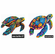 Add a graphic ornamental sea turtle