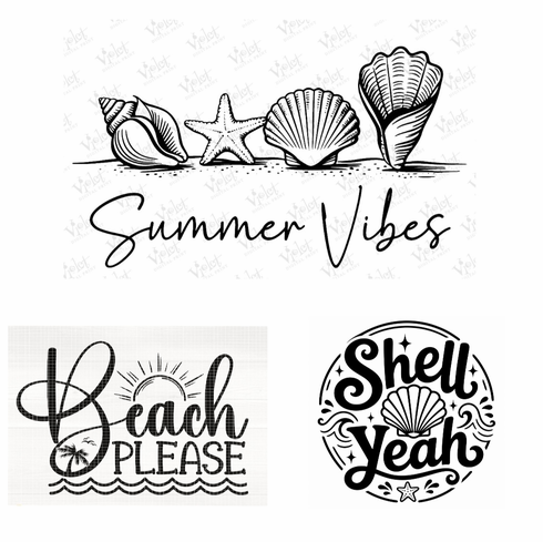 Add a shirt design beach theme
