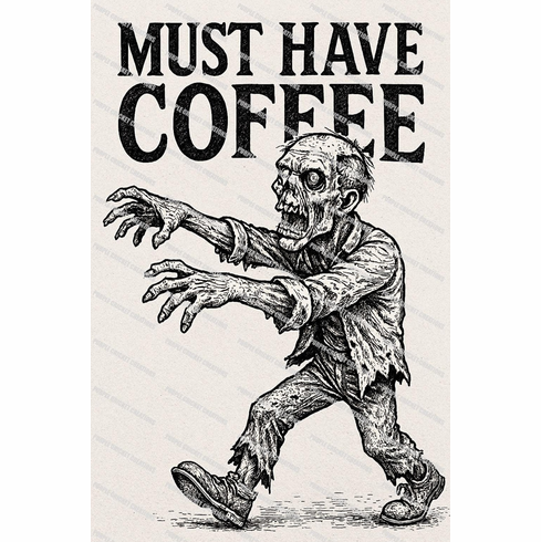 Add a shirt design Must Have Coffee