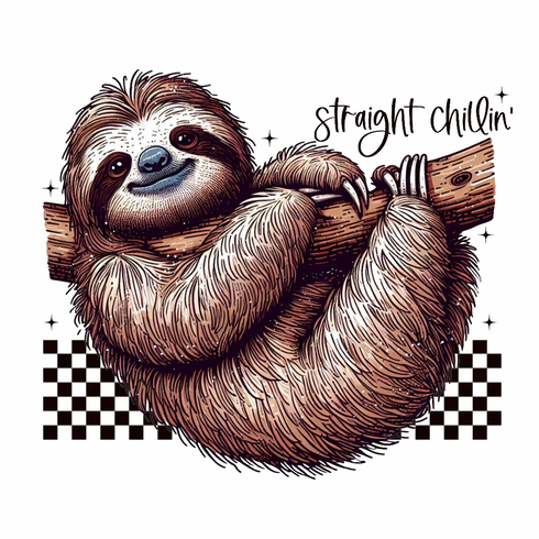 Add a shirt design staight chillin'